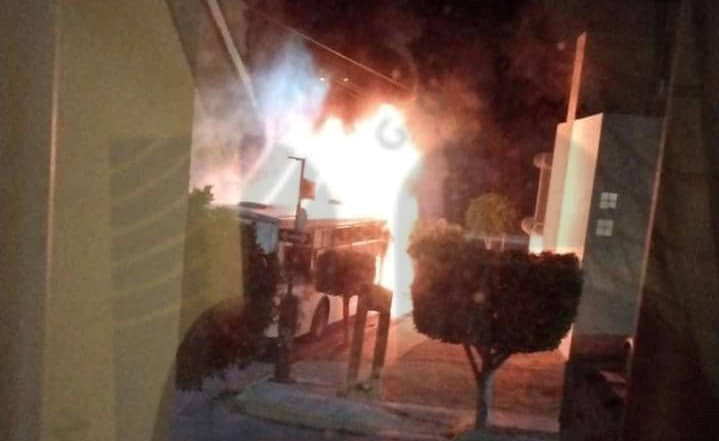 Incendios por ataques en Celaya