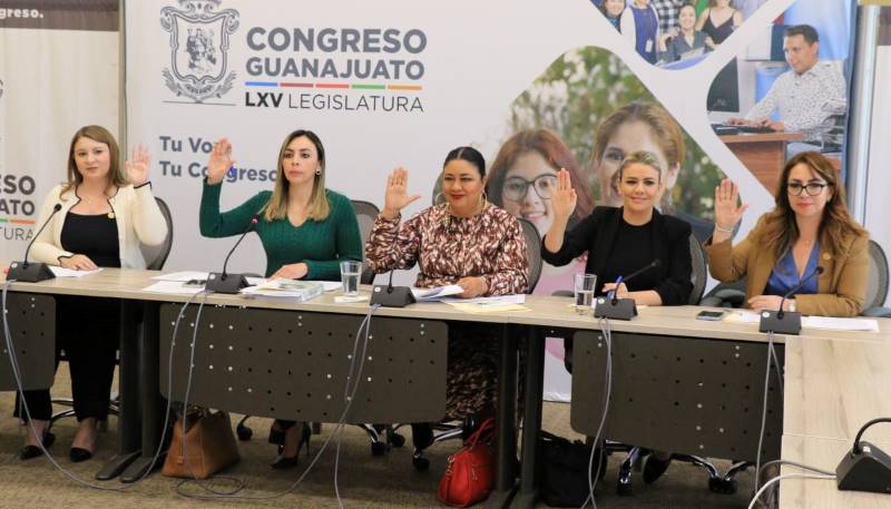 Comisión de igualdad de género 65 Legislatura de Guanajuato.