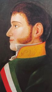 Retrato de Agustín de Iturbide. Anónimo.Museo Nacional de Arte.
