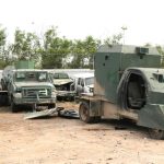 Destruye la FGR 42 vehículos con blindaje artesanal que fueron asegurados a delincuentes