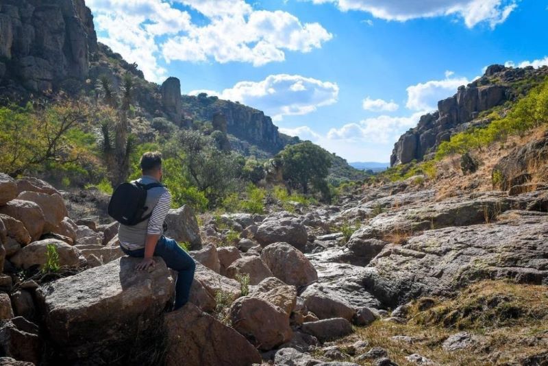 La Senda del Arriero, en el municipio de Ocampo