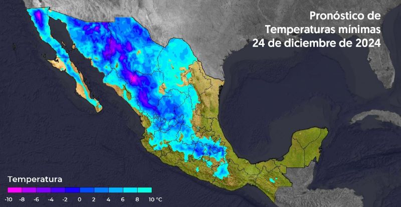 Mapa 2 del estado del tiempo 24XII24