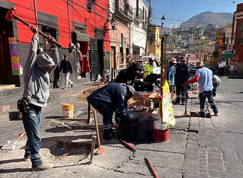 Obras de bacheo