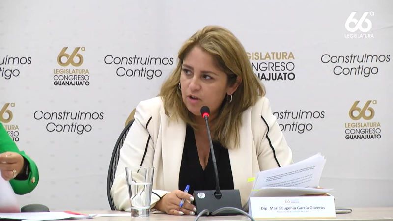 Diputada María Eugenia García Oliveros