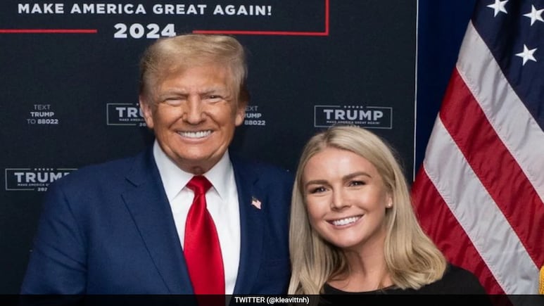 Donald Trump y Karoline Leavitt