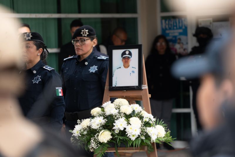 Homenaje póstumo al comandante Bonilla