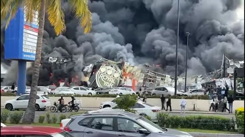 Incendio casino de Culiacán