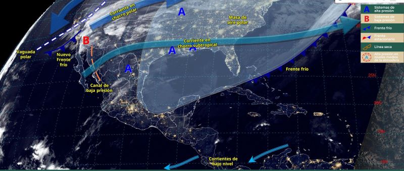 Mapa del estado del tiempo 25I25