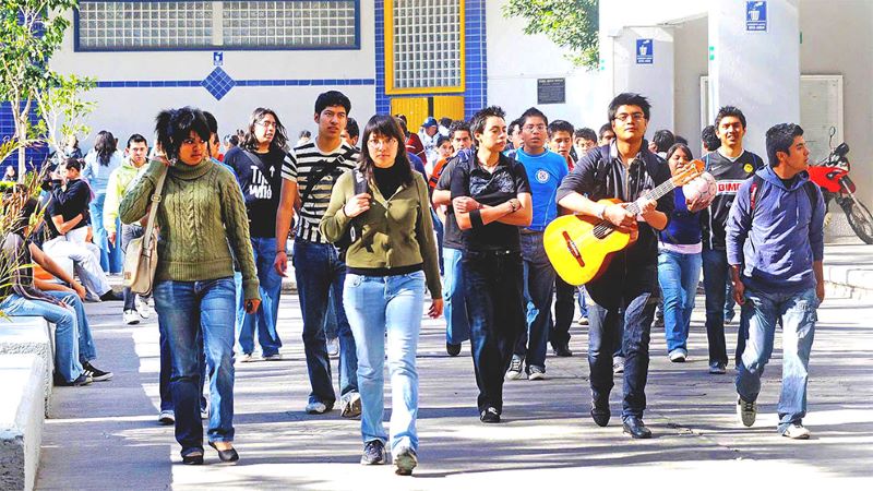 Estudiantes bachillerato UNAM