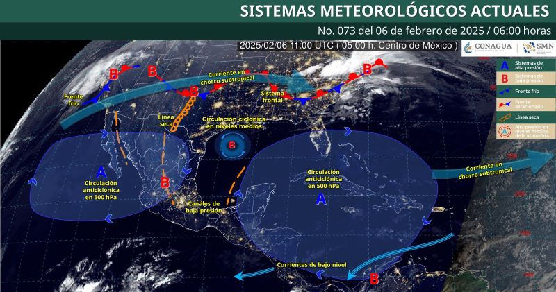 Mapa del estado del tiempo 6II25