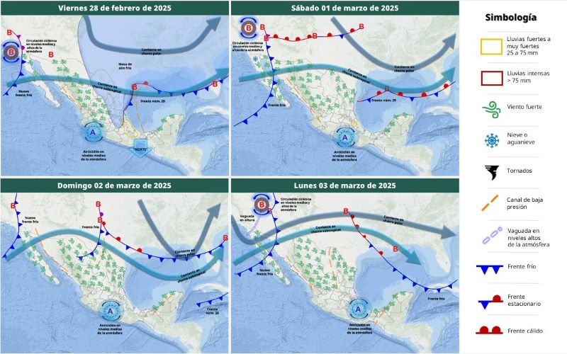 Mapa del tiempo 28II25