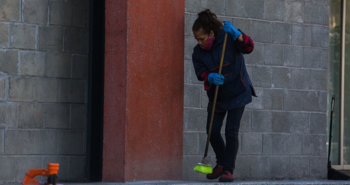 Mujer trabajando