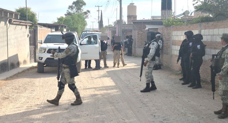 Asegura Secretaría de Seguridad y Paz, en operativo coordinado, inmueble donde se localizó una inhumación clandestina (2)