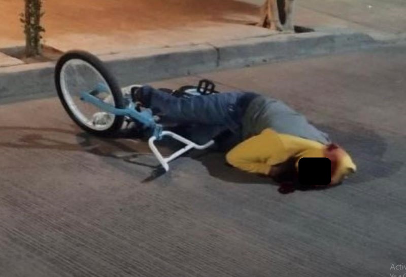 Asesinado en bicicleta