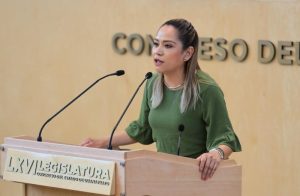 Diputada Luz Iztel Mendo González.
