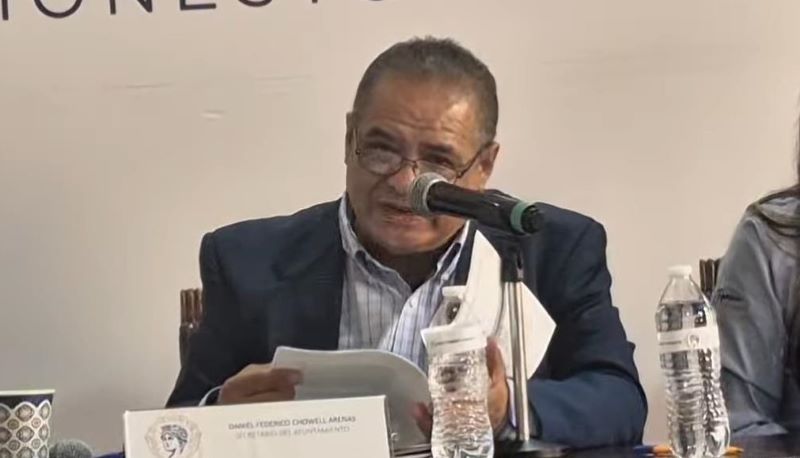 Daniel Federico Chowell Arenas, secretario del ayuntamiento de Guanajuato capital.