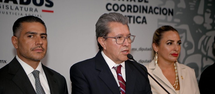García Harfuch y Ricardo Monreal