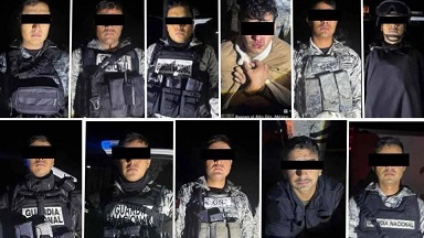 Guardias nacionales huachicoleros