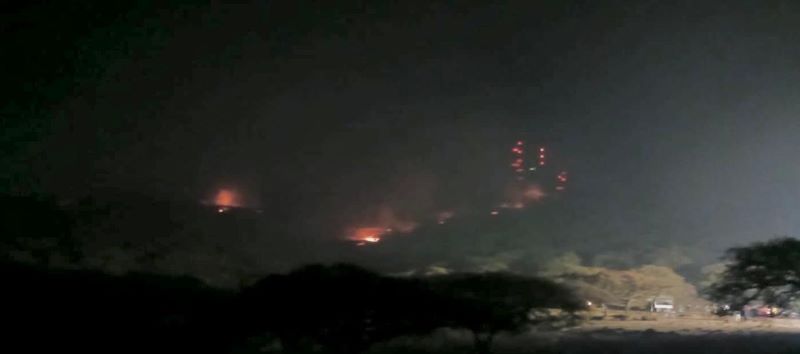 Incendio cerro El Culiacán