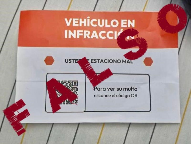 Infracción falsa Celaya