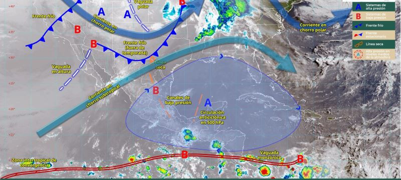 Mapa del tiempo 20V25