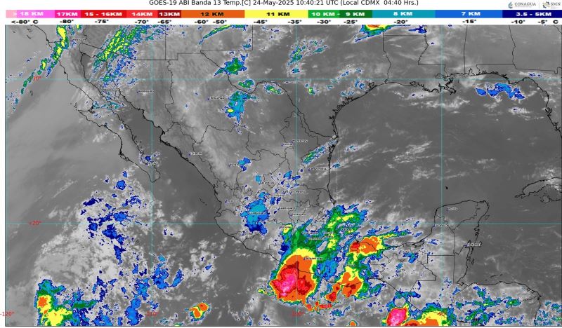Mapa del tiempo 24V25