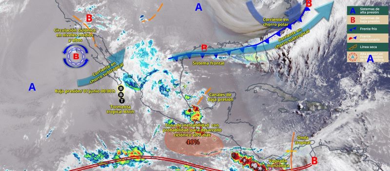 Mapa del tiempo 31V25