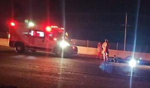 Motociclista muerto