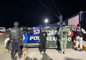Oficial canino y distribuidor de droga