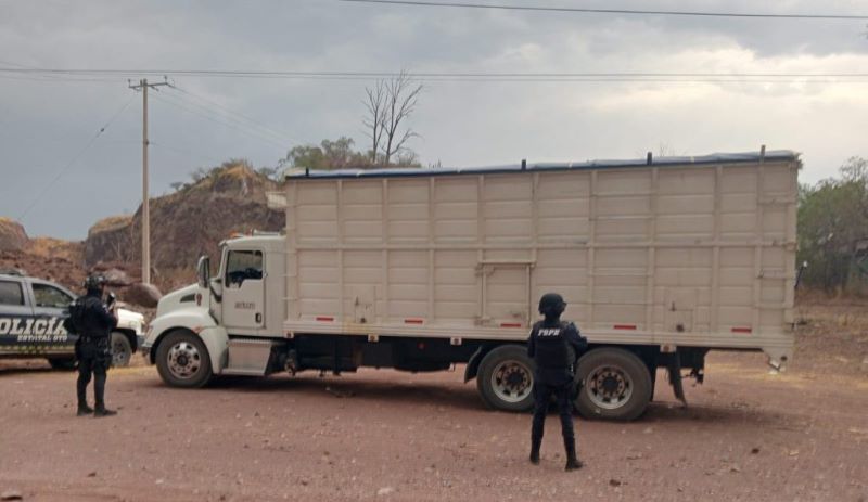 Tractocamión recuperado