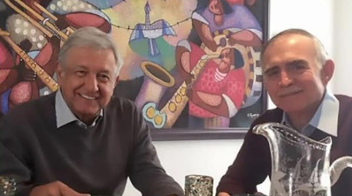AMLO y Alfonso Romo