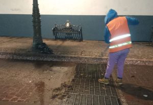 Basura en alcantarillas