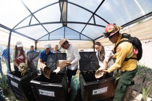 Centro de compostaje en Guanajuato capital.
