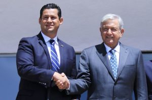 Diego Sinhue y AMLO