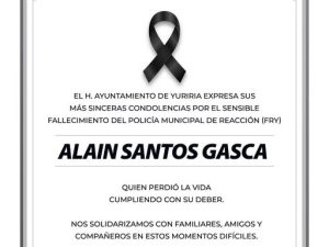 Esquela policía de Yuriria