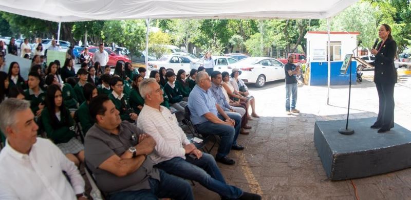 Inauguración cajero de Simapag