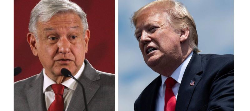 López Obrador y Trump