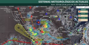Mapa del estado del tiempo 29VI25