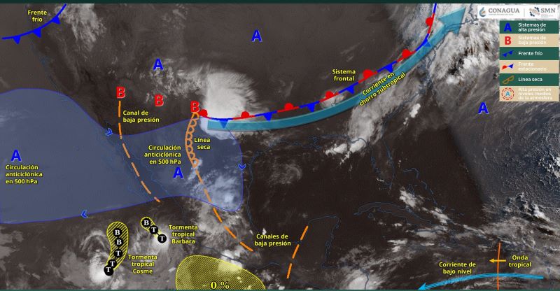 Mapa del tiempo 10VI25