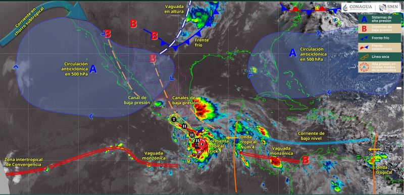 Mapa del tiempo 18VI25