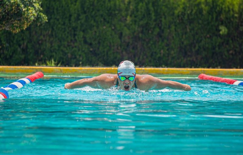 Martha Selene nadadora paralímpica