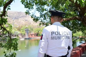 Policía presa de La Olla