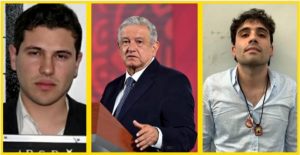 AMLO e hijos de El Chapo
