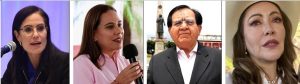 Alejandra Gutiérrez, Lorena Alfaro, Juan Miguel Ramírez y Samantha Smith.