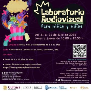 Cartel audio visual Alamanca