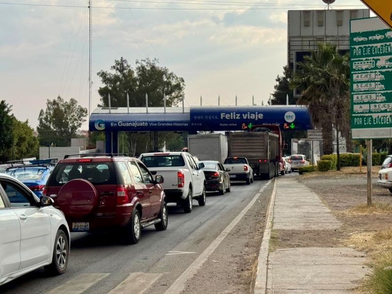 Casetas de cobro autopista Guanajuato-Silao