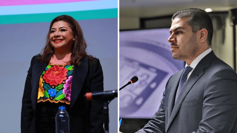 Clara Brugada y Omar García Harfuch