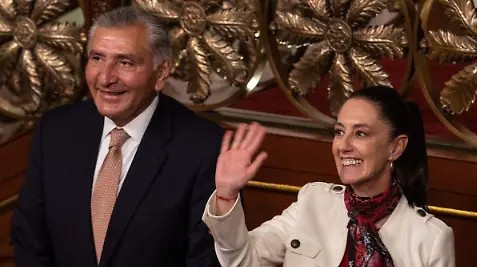 Claudia Sheinbaum y Adán Augusto