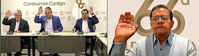 Comisión de seguridad pública de la 66 Legislatura de Guanajuato.