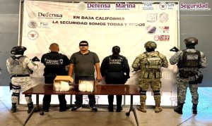 Detenido con droga en Tjuana